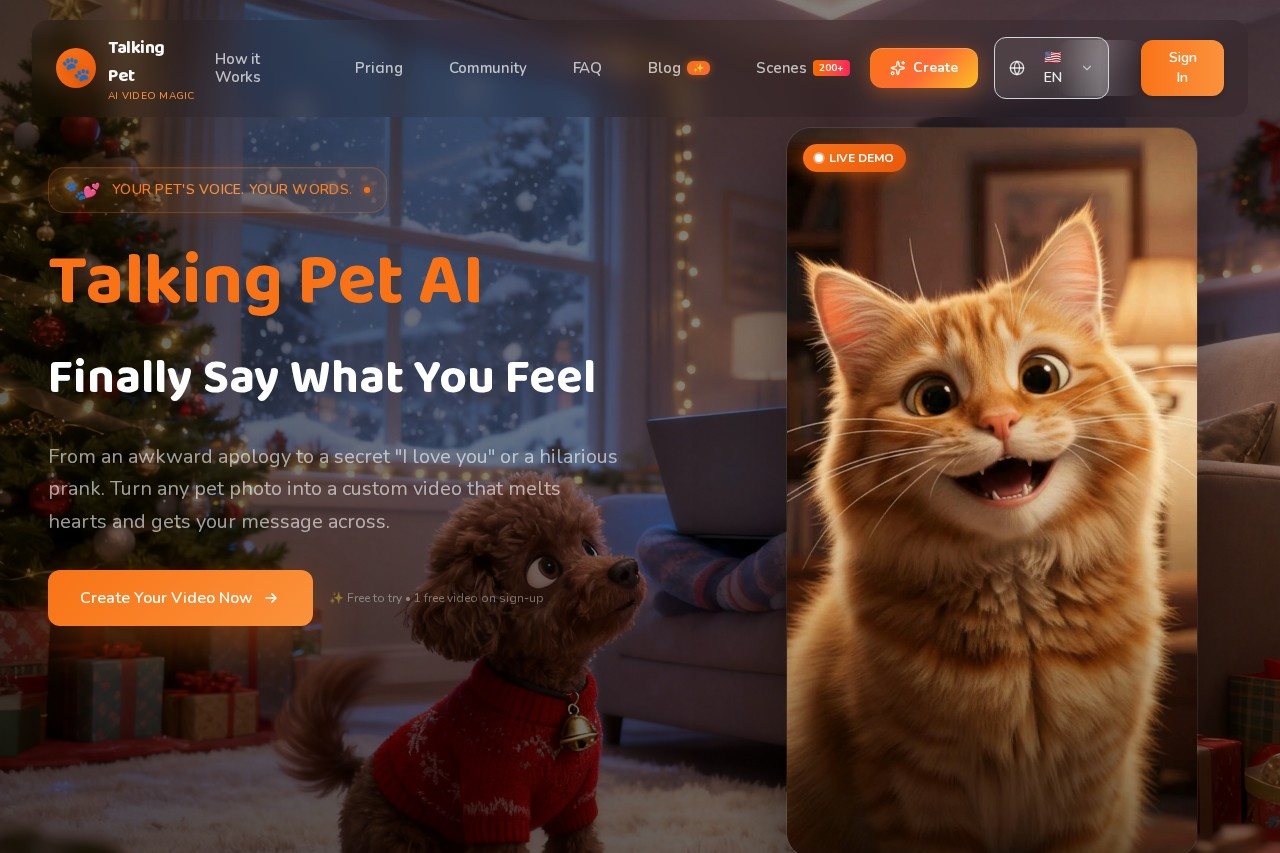 Talking Pet AI