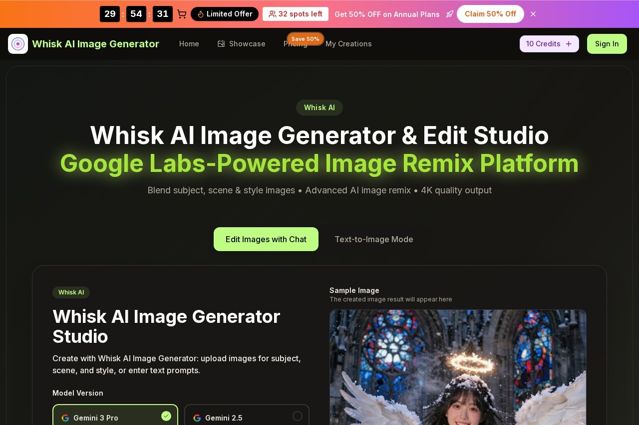 Whisk AI Image Generator