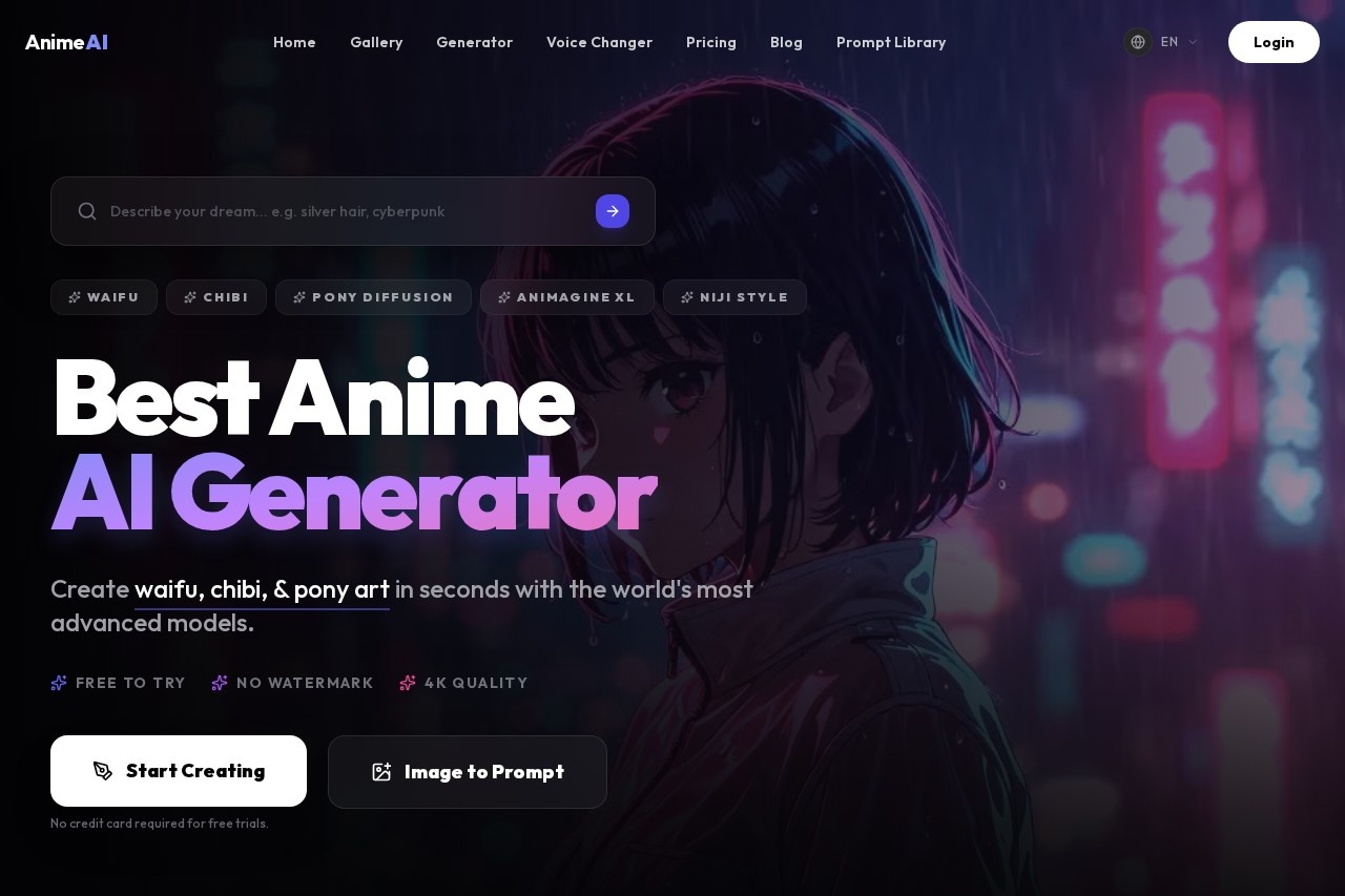 AI Anime Generator